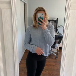 Brandy Melville baby blue knit sweater